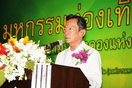 Maj. Gen. Sanan Kajornprasart, sees sustainable tourism as road to peace and reconciliation.